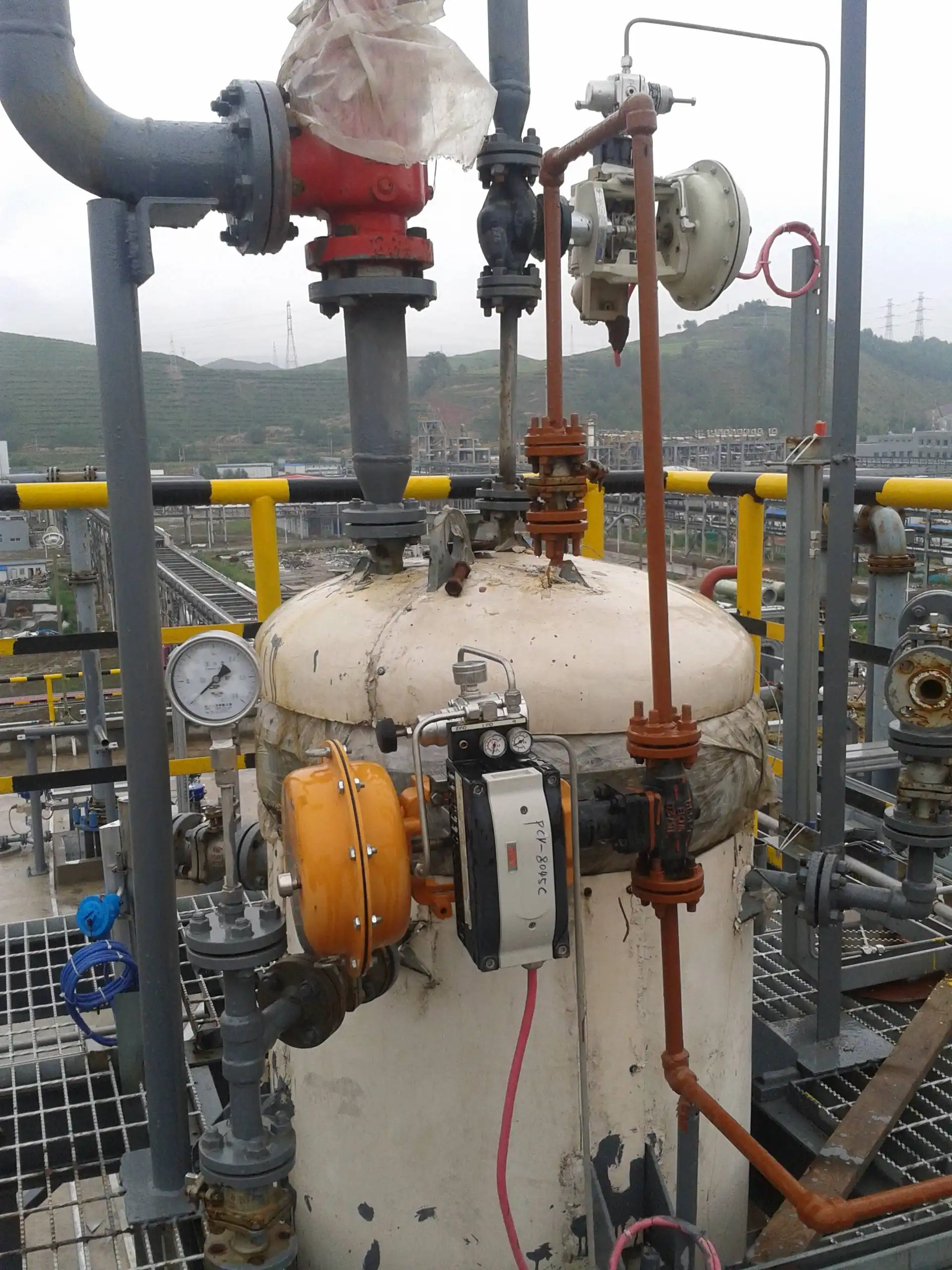 Cepai valves on site