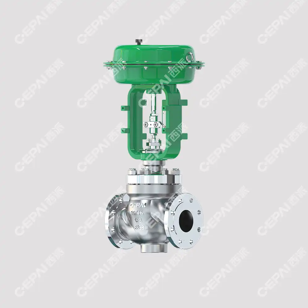 Pneumatic Single Seat Control Valve
