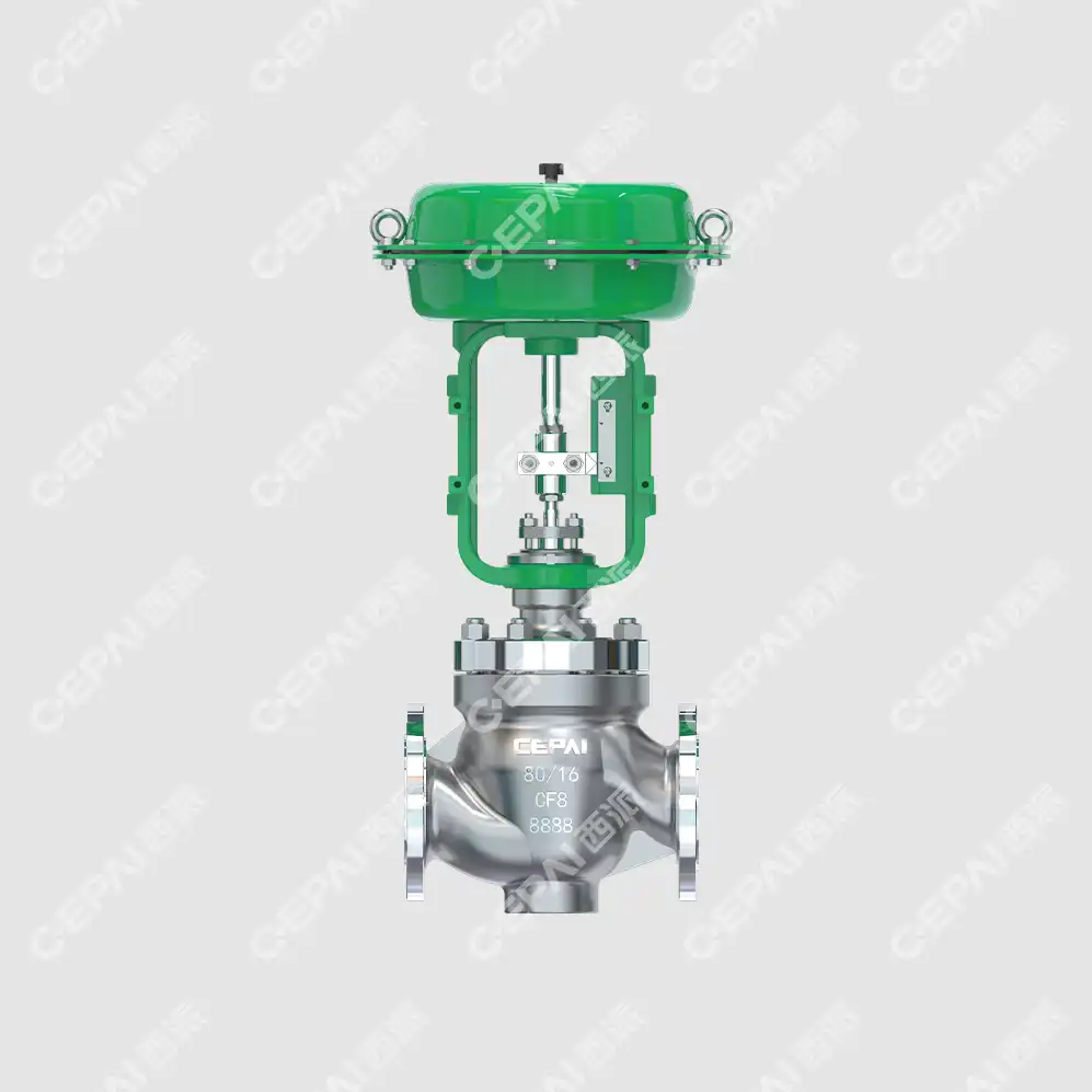 Pneumatic Single Seat Control Valve Pneumatic Single Seat Control Valve
