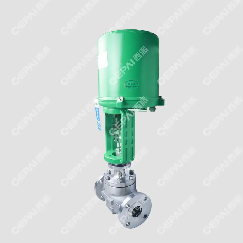 Electric bellottws control valve