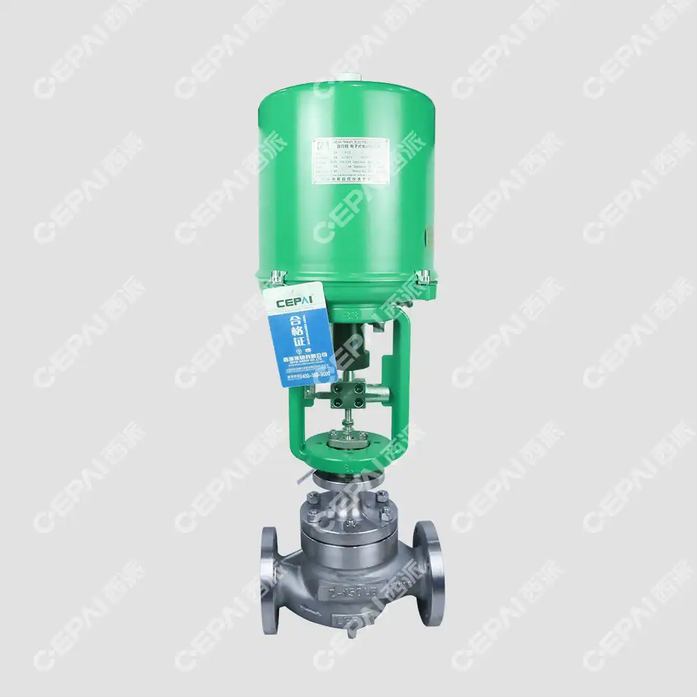 Electric bellottws control valve