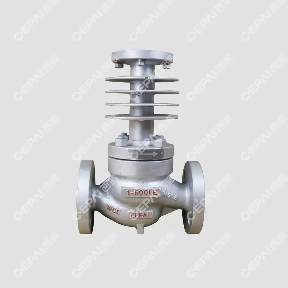Pneumatic high temperature Control valve