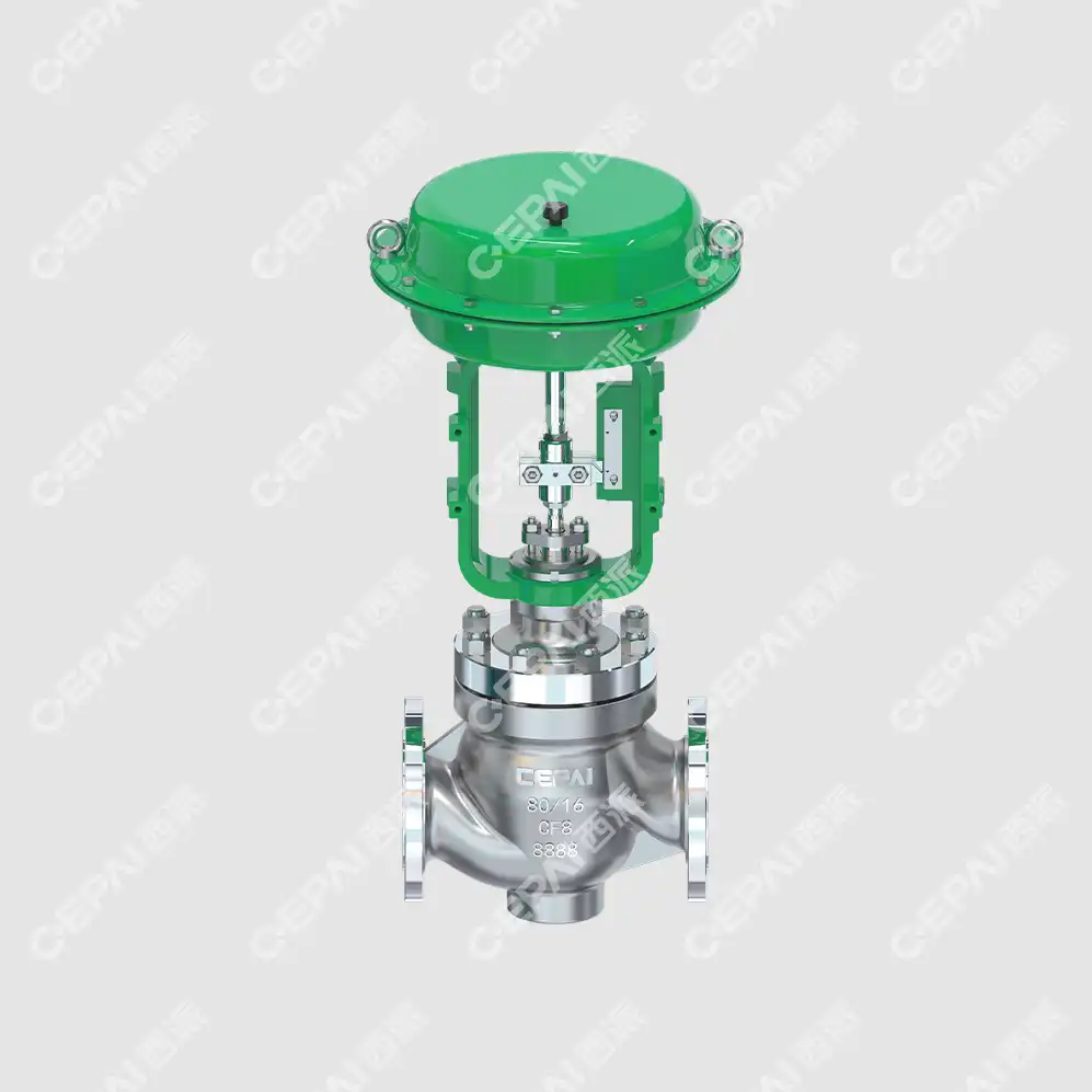 Pneumatic Single Seat Control Valve