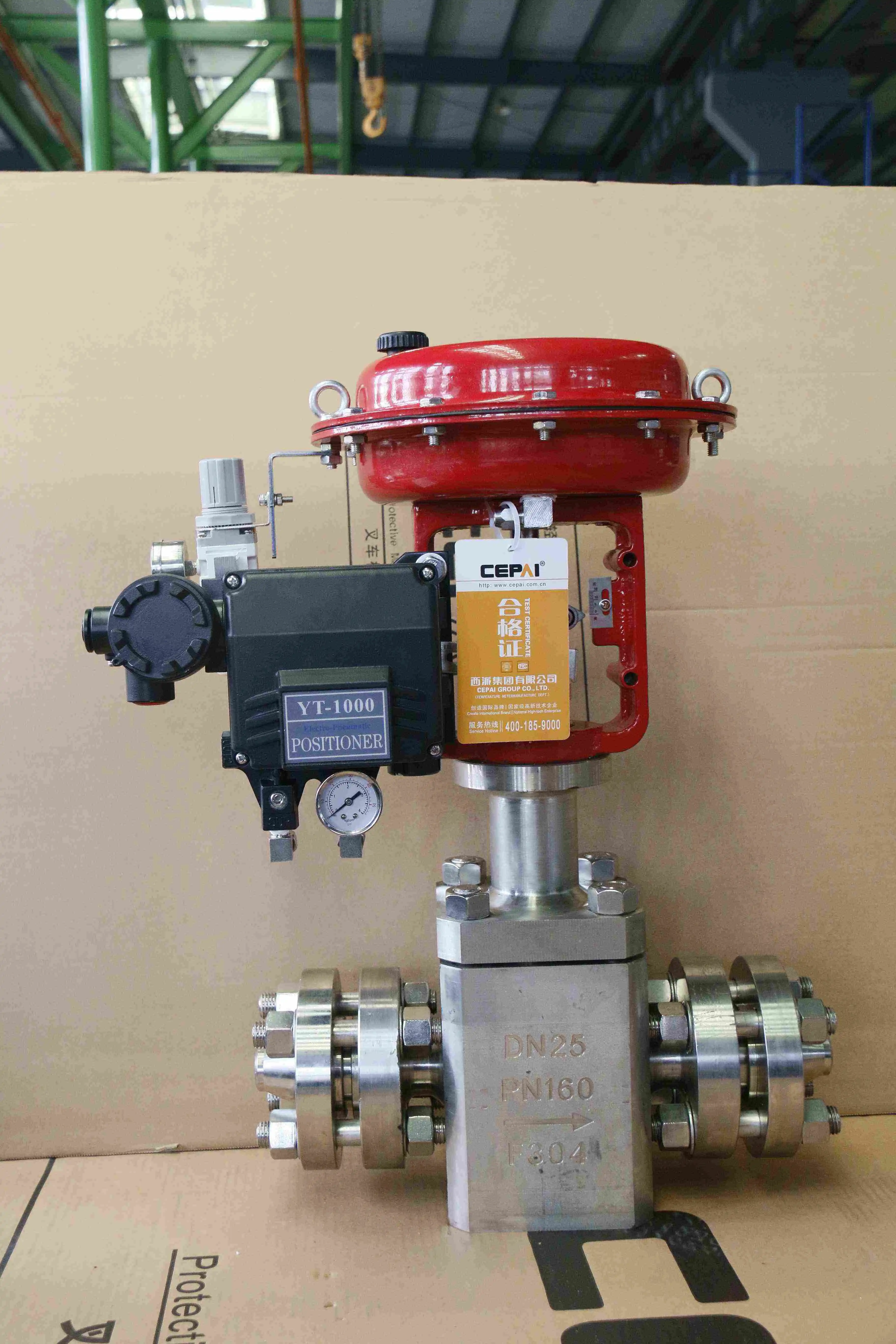 Cepai pneumatic control valve