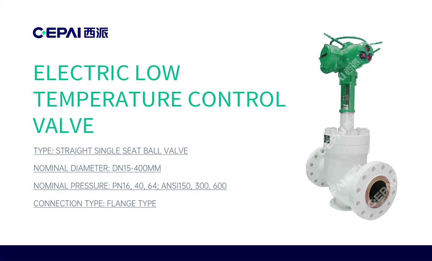 What are the different types of control valves in industries?