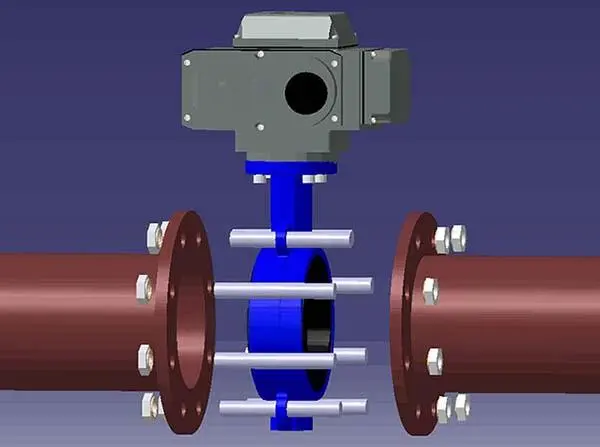 How to Install a Multi-model Pneumatic Butterfly Valve?